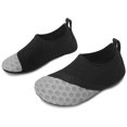 thumbnail image 2 of L-RUN Kids Swim Water Shoes Barefoot Aqua Socks Shoes for Beach Pool Surfing Yoga Grey 8-8.5 M Toddler, 2 of 6
