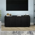 thumbnail image 4 of Pemberly Row Modern Transitional 57.13" Black Grain MDF TV Stand, 4 of 8