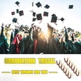 thumbnail image 1 of Ganfancp Graduación Académica Borlas con Colgantes de Oro 2023 Graduación Borlas 12Pc Ofertas de La Semana 12X Flecos, 1 of 7