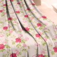 thumbnail image 3 of Soft & Warm Vintage Botanical Blanket: Ultra Cozy 50x60in Flannel Throw Blanket- Couch Blanket for Adults, Kids, Home, Chair, Sofa, Couch & Bed, 3 of 5