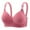 Red, variant on LYEAA Womens Bras No Underwire Push up Soft Everyday Bras Wireless Support Solid Lightly Lined Lift Sleep Bras Comfortable Wirefree Breathable Shaping Daily Bralette Black L