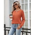 thumbnail image 6 of Zeagoo Sweaters for Women Long Sleeve Crew Neck Casual Pullover Knit Tops Fall Winter Trendy, 6 of 6