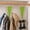 Green, variant on V Shaped Double Sided Closet Organizer Hanger Heavy Duty 360 Degree Swivel Triangle Closet Organizer for Clothes Combinable Multi Functional Rack for Bathroom Behind Door Wardrobe Space Saver