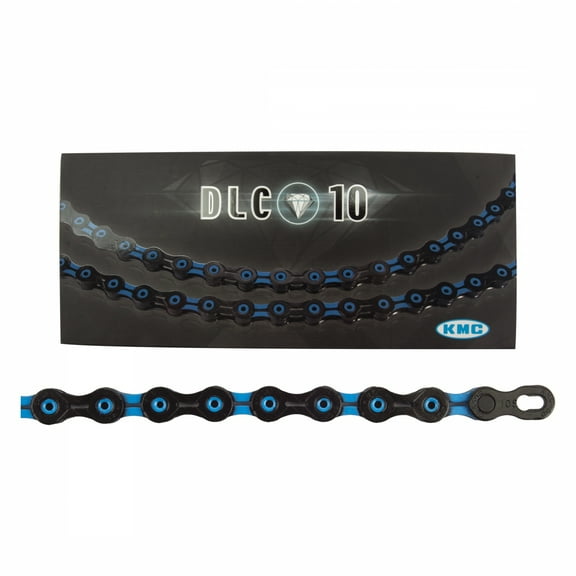 KMC Chain X10SL x 116L, BK/Blue(DLC) Bike Chain