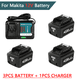 thumbnail image 1 of Nueva Batería Recargable de 12V/10.8V 6000mAh para Ma*kita BL1016 BL1041B JV103D TL065D Herramienta de Taladro Inalámbrica Reemplazo de Iones de Litio, 1 of 7
