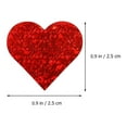 thumbnail image 2 of GOOHOCHY 1 roll amor en forma de corazón pegatina Día de San Valentín decorativo calcomanía pegatina elegante, 2 of 7
