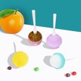 thumbnail image 4 of Máquina para hacer paletas de helado de silicona, antiadherente, fácil liberación para niños (4 unidades), 4 of 8