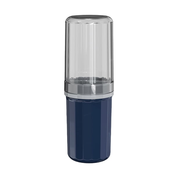 Juego Portátil de Taza de Enjuague de Viaje Y Cepillo de Dientes, con Buen Almacenamiento Y Sellado, Agarre Cómodo, Taza de Enjuague de Boca Doméstica Libre de Fugas