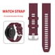 thumbnail image 4 of Correa de pulsera de muñeca para Garmin Forerunner 955 / Descent G1 (rojo vino), 4 of 9