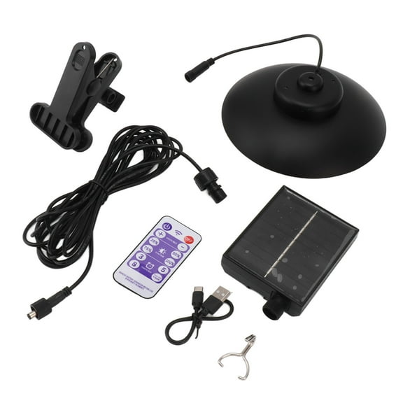 Solar Umbrella Lights, Waterproof LED Timing For Patio  Garden, 1200mAh Battery