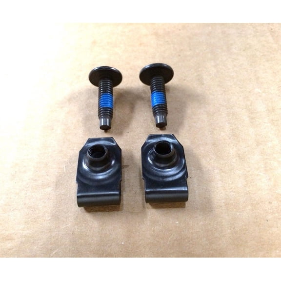 2 ea 1997 to 2006 Jeep Wrangler TJ Bumper Front End Cap / Torx Screw and U-Nut