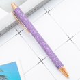 thumbnail image 1 of LPSSTORE Gold Powder Press Ballpoint Pen Press Pen Work Teacher Student Stationery Ballpoint Pen Multi Color Press Pen 1ML, 1 of 6