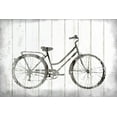 thumbnail image 2 of Allen, Kimberly 32x23 White Modern Wood Framed Museum Art Print Titled - Vintage Bike v5, 2 of 4