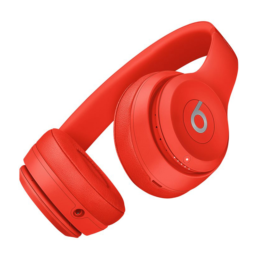 Beats Solo3 Wireless On-Ear Headphones with Apple W1 Headphone Chip, Red, MX472LL/A - image 5 of 8