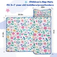 thumbnail image 5 of Pioneer Flower Floral Print Pattern Toddler Nap Mats for Kids Preschool,Sleeping Mat Bag or Kids,Toddler Sleeping Bag,Toddler Nap Mat or Daycare, 5 of 6