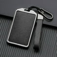 thumbnail image 1 of Car Key Fob Cover Case Protector Zinc Alloy Leather Car Remote Key Fob Case Cover Bag For Tesla Model Model Y/3, 1 of 7