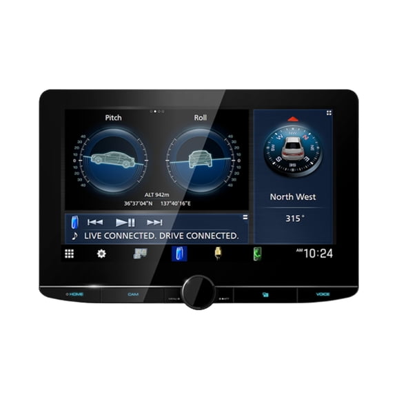 Restored Kenwood DMX1058XR 10.1" Multimedia w/ Wireless CarPlay & Android Auto (Refurbished)