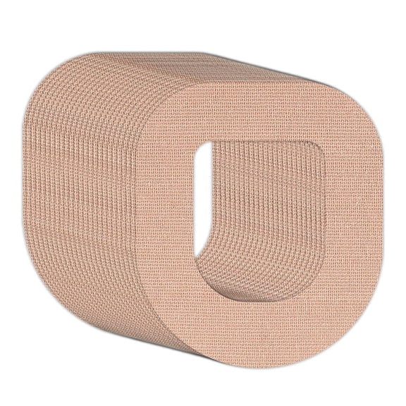 Duslogis Omnipod 5 Adhesive Patches, 20 Pack Waterproof & Breathable Patches for Omnipod Premium Overpatch Dash Pods Pre-Cut Overlay (Beige)
