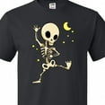 thumbnail image 4 of Inktastic Cute Dancing Skeleton T-Shirt, 4 of 5