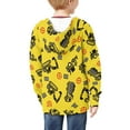 thumbnail image 4 of chaqlin Excavator Hoodies for Boys 8-10 Trendy Y2K Full-Zip Hoodie Kids Long Sleeve Sweatshirts Lightweight Loose Hooded Jacket with Pockets Fall Winter Clothes, 4 of 6
