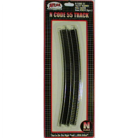 Atlas 18.75" Radius Full Curve (6 pcs/pk)