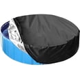 thumbnail image 1 of Cubierta Redonda para Piscina Cubierta Redonda para Spa Cubierta Protectora de Lona Impermeable a Prueba de Polvo Adecuada para Todo Tipo de Piscinas Redondas 160 cm * 30 cm, 1 of 5