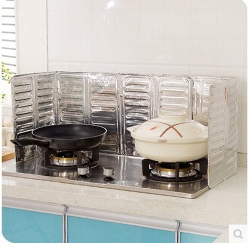 Kitchen Cover Anti Splatter Shield Guard Cooking Frying Pan Oil Splash Tools Kit 