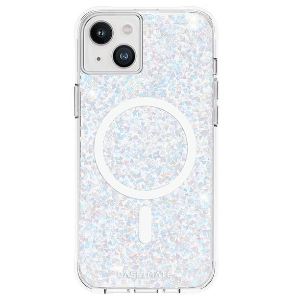 Case-Mate Twinkle Diamond with MagSafe Case For iPhone 14/13 iPhone- Clear