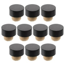 MLINS T Shaped Wine Bottle Cork Stoppers for Decor Assorted Color Wooden and ABS Material Fits Most Bottles