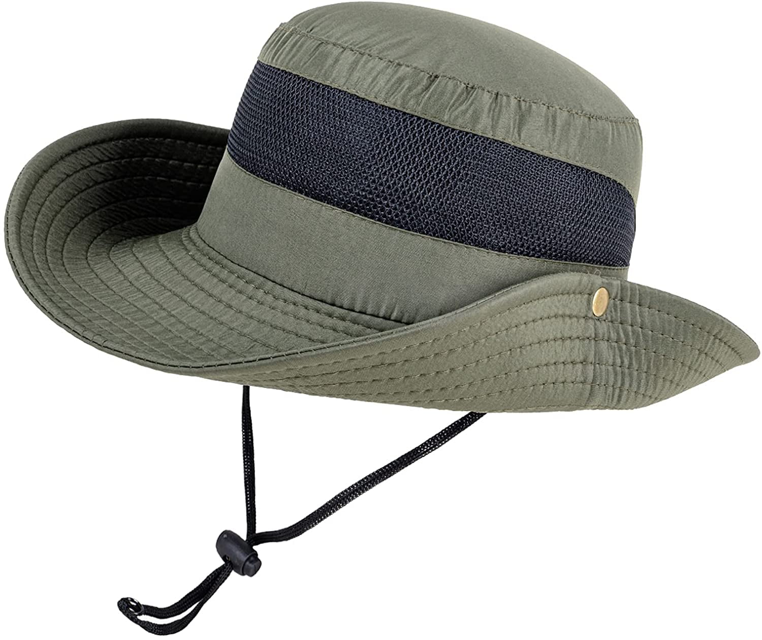 VONTER Fishing Hat and Safari Cap with Sun Protection Unisex Wide Brim Sun  Hat,Premium UPF 50+ Hats UV Protection Sun Caps Camping Hiking Fishing 