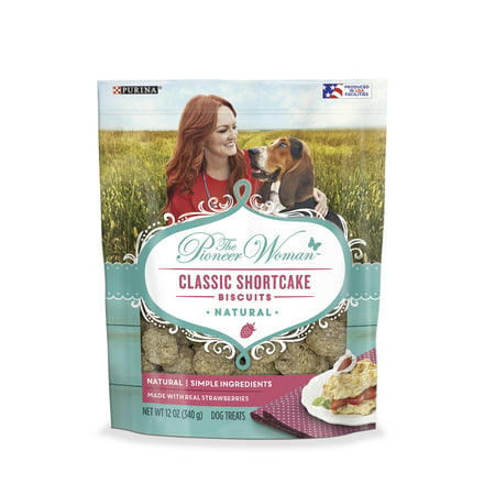 The Pioneer Woman Natural Dog Treats, Classic Shortcake Biscuits - 12 oz. (Best Dog Biscuits For Carp Fishing)