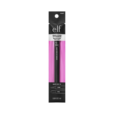 e.l.f. Main Stain Lip Marker, Balletcore, 0.034 fl oz