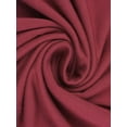 thumbnail image 6 of DARING DIVA Women's Pajama Sets Short Sleeve Ruffled Top Long Pants Lounge Sets L Claret, 6 of 7