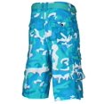 9 Crowns Essentials Mens' Bright Camo Cargo Shorts