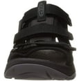 thumbnail image 2 of KEEN Womens Astoria West Open Toe Sandal 7 Black/Black, 2 of 7