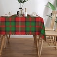 thumbnail image 3 of Rectangle Table Cloth, Gallant Clan Nisbet Nesbitt Tartan Plaid Resistant Washable Tablecloth Decorative Table Cover for Dining, Indoor and Outdoor, 3 of 6