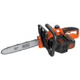 thumbnail image 3 of BLACK+DECKER 40V MAX*  12-inch Lithium-Ion Cordless Chainsaw with 2.0 Ah Battery and Charger Included, 3 of 8