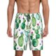 thumbnail image 1 of Fotbe Cactus Plants1 Pantalones Cortos de Pijama para Hombre, Ropa de Dormir, Pantalones de Pijama Cortos para Hombre-Small, 1 of 6