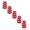 Red 5PCS, variant on Classic Prep Bowls With Lids Set Of 4 Microwave And Dishwasher 5PCS Microwave Food Cover Room Organization And Storage Refrigerator Organization And Storage Glass Meal Prep Container for Fridge Food