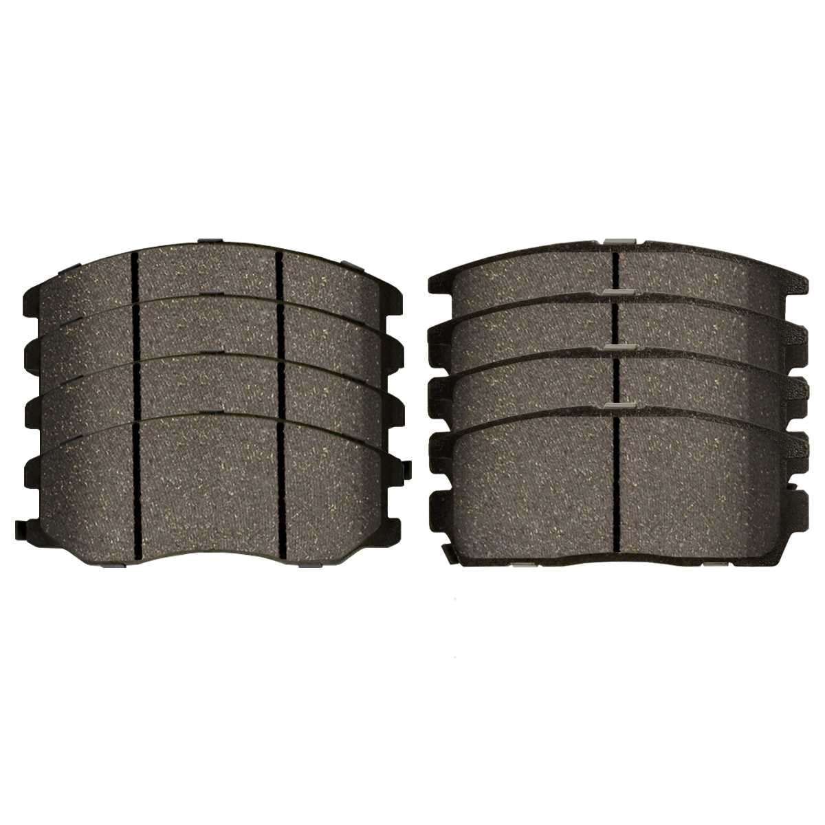Evan-Fischer Pro-Line Ceramic Brake Pad Set - Front & Rear For 2008-2010 Saturn Vue & 2007-2009 Chevy Equinox