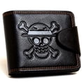 thumbnail image 1 of Cartera para hombre, gran capacidad para varias tarjetas, cartera corta de dibujos animados, 1 of 5