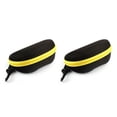thumbnail image 3 of Advancent Estuche de almacenamiento para gafas de sol, organizador a prueba de golpes, para hombres y mujeres, amarillo Type2 NO2, 3 of 6