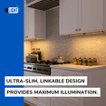 thumbnail image 3 of Inlight 12-inch Plug-in LED Under Counter Lights for Kitchen, Soft White 3000K, Pack of 6, IN-0110-26-SN, 3 of 9