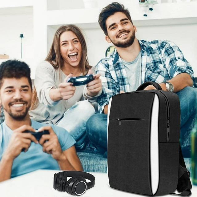 Carry Case Carry Case For Ps5 Game Console Carry Case Compatible For PS5 Game Console Portable Travel Backpack Compatible For PS5 Game Controller Accessory Storage Bag Shoulder Bag