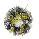 thumbnail image 4 of Corona de flores artificiales con temática de abeja de 42 cm, realista, decorativa, versátil, amarilla y Sosteniendo una sola mano, 4 of 9