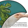 thumbnail image 2 of Coolnut Surfing Dinosaur Christmas Tree Mat Round Christmas Tree Stand Mat Decoration for Holiday Party Home Christmas Day Ornaments Floor Door, 28.3", 2 of 6
