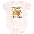 thumbnail image 3 of Inktastic Twinkle Twinkle Little Star One Year Old Birthday Boys or Girls Baby Bodysuit, 3 of 5