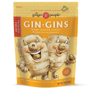The Ginger People GIN GINS Double Strength Hard Ginger Candy, 3oz - Pack of 12