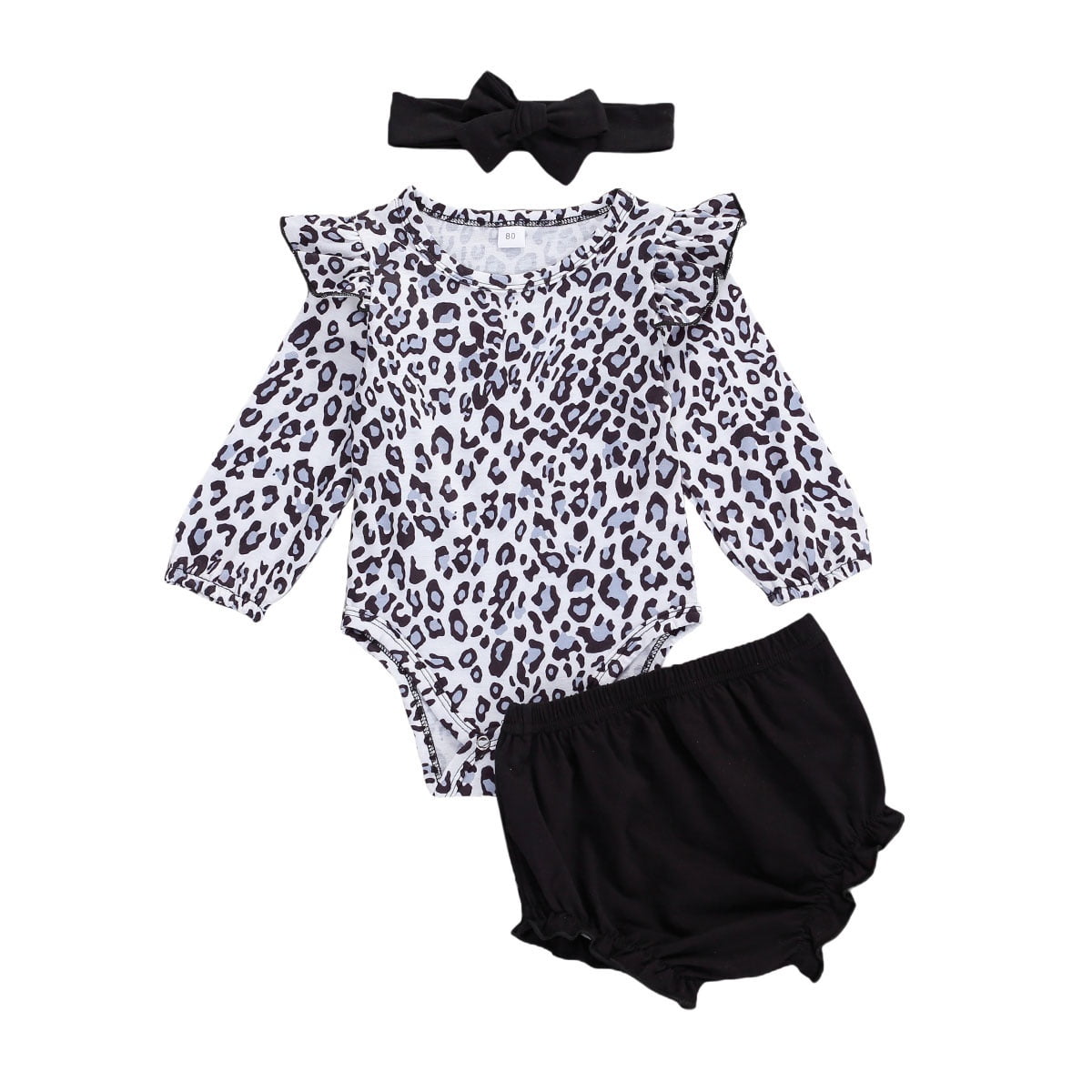 baby girl black shorts