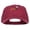 Wine, variant on Bee American Flag Embroidered Low Cap - Wine OSFM